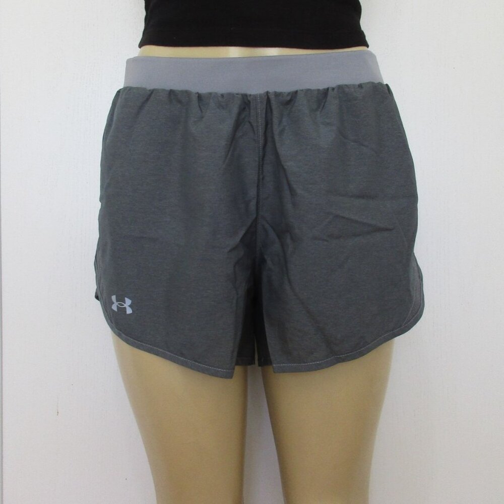 New UNDER ARMOUR Shorts Size XL Fly by 2.0 Gray